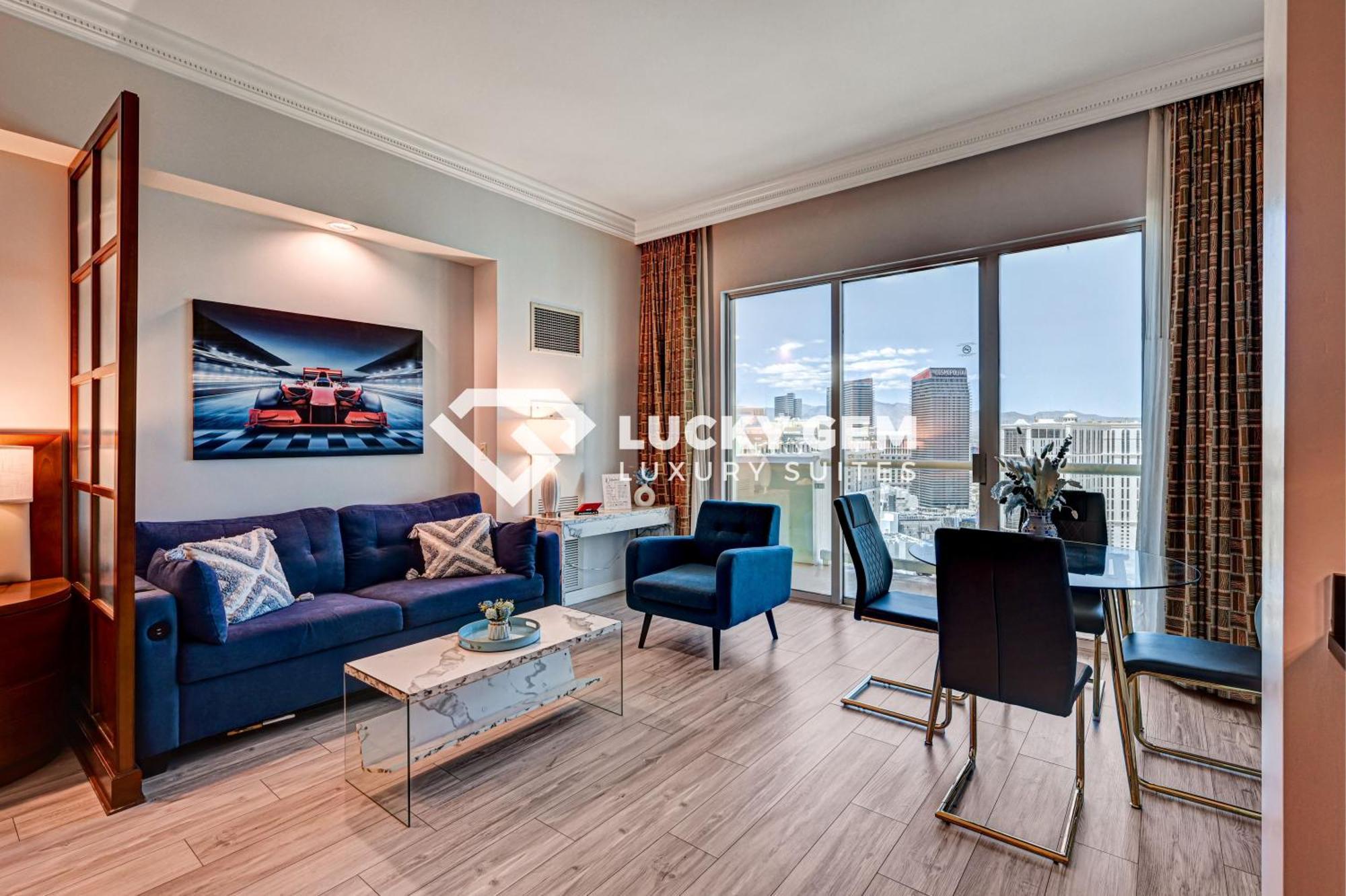 Lucky Gem Penthouse & Luxury Suites At Signature Resort, Balcony Strip View 3505 Las Vegas Eksteriør bilde