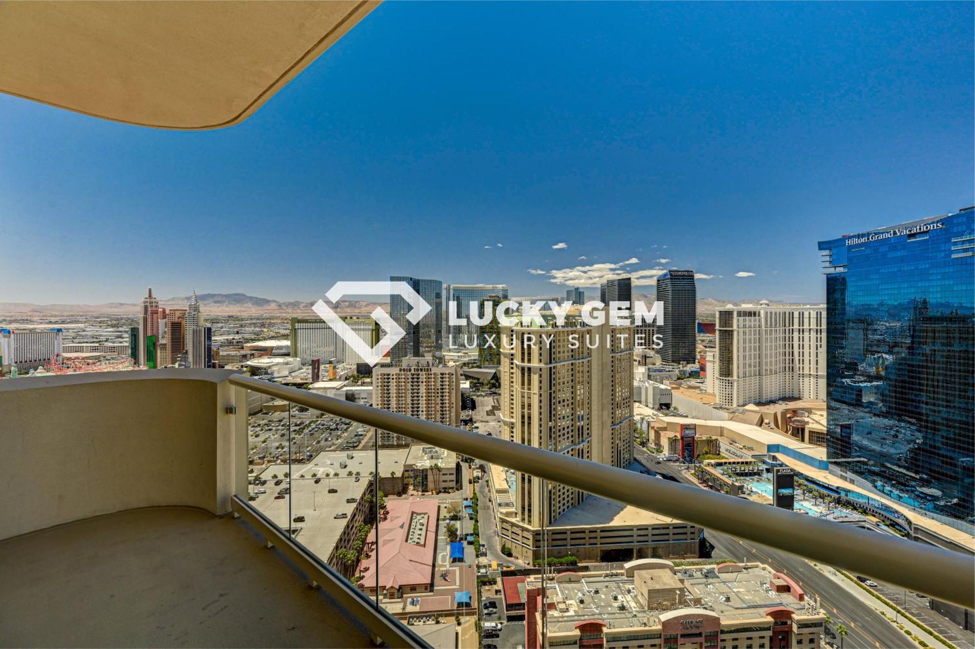 Lucky Gem Penthouse & Luxury Suites At Signature Resort, Balcony Strip View 3505 Las Vegas Eksteriør bilde