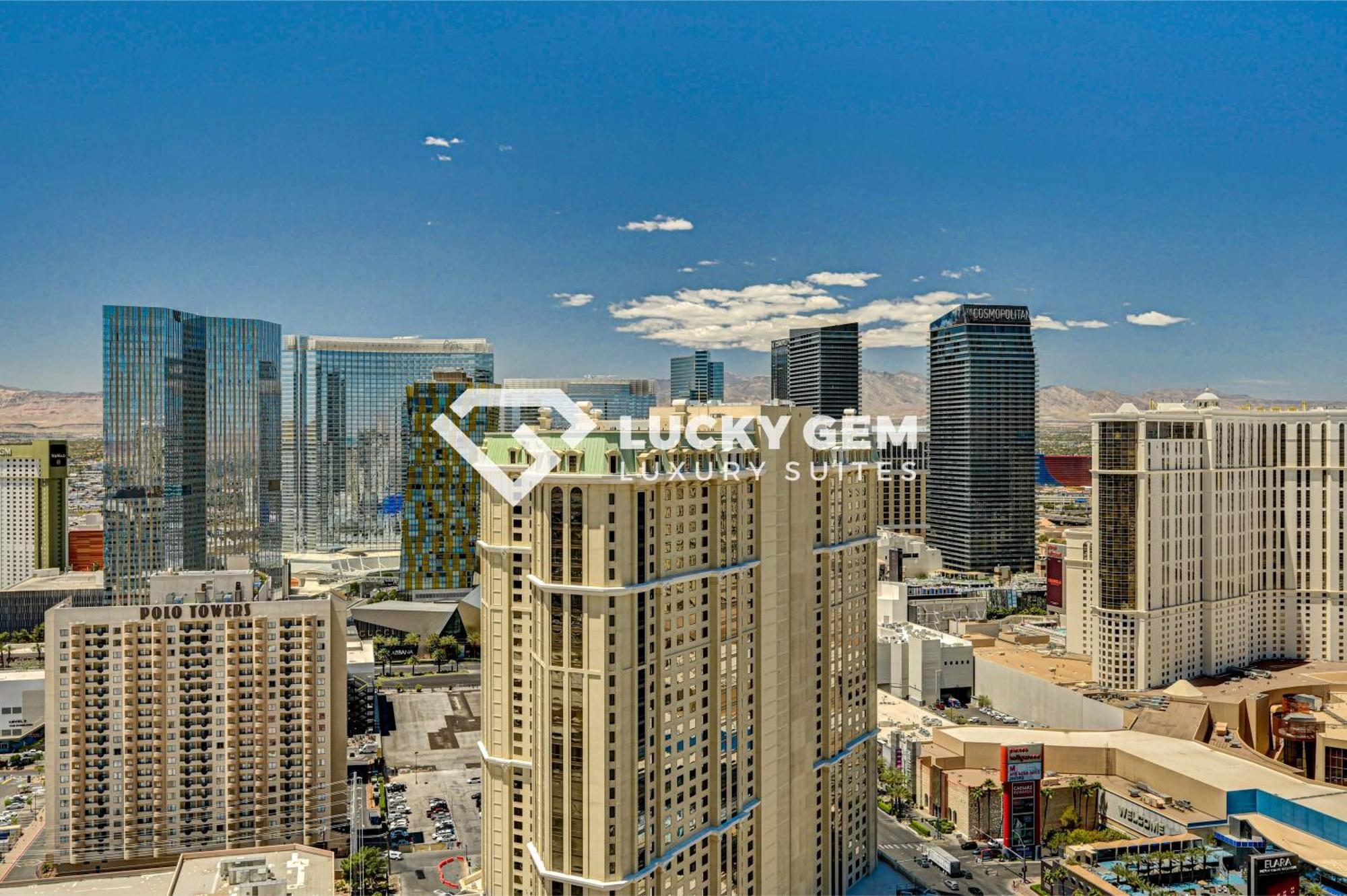 Lucky Gem Penthouse & Luxury Suites At Signature Resort, Balcony Strip View 3505 Las Vegas Eksteriør bilde