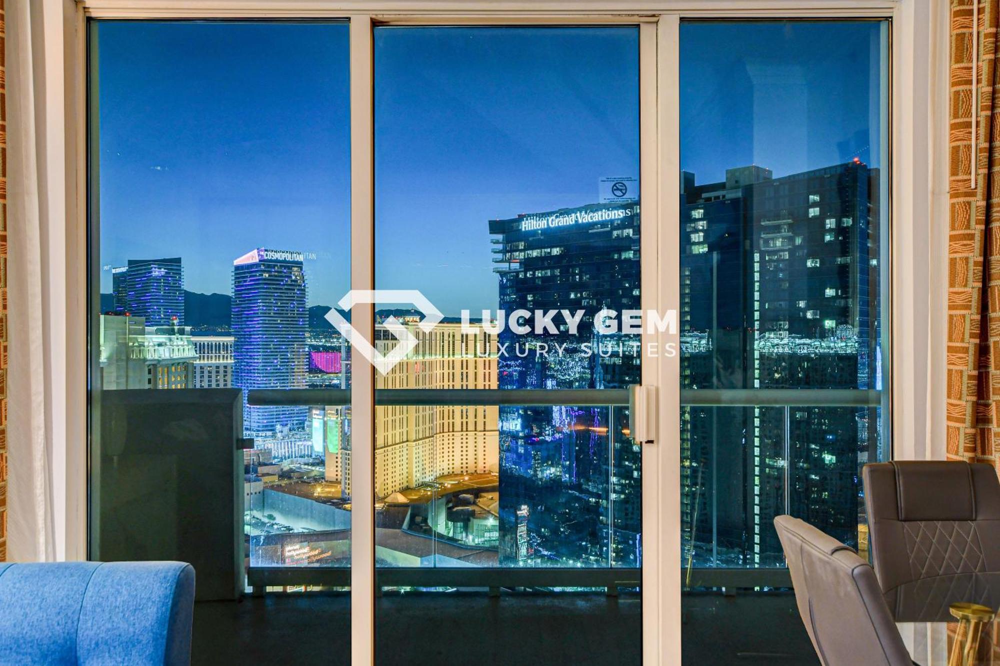 Lucky Gem Penthouse & Luxury Suites At Signature Resort, Balcony Strip View 3505 Las Vegas Eksteriør bilde