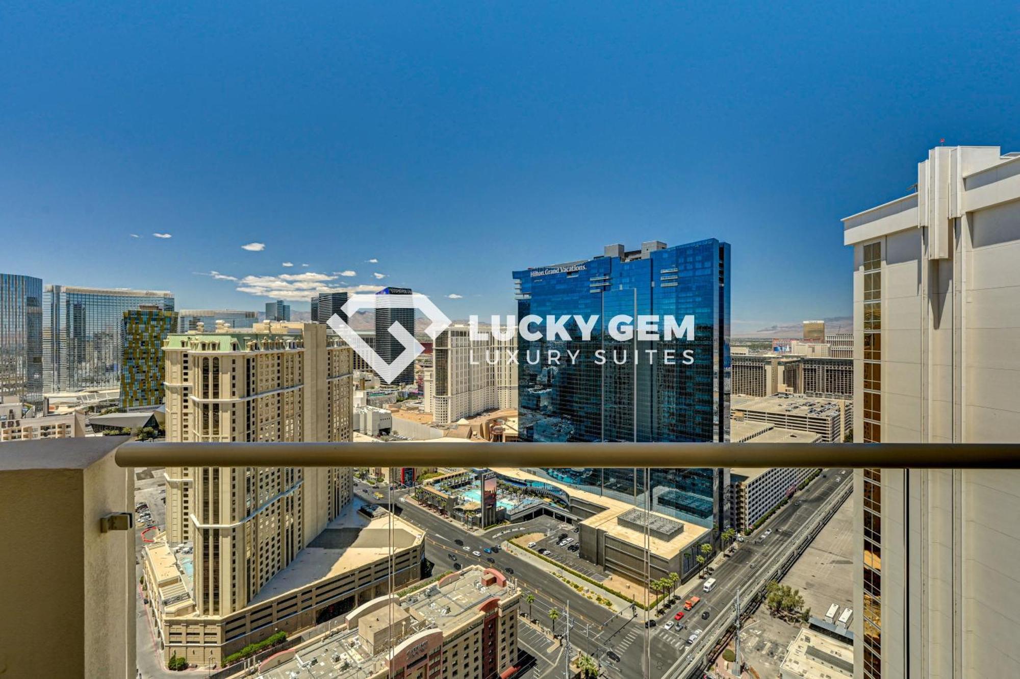 Lucky Gem Penthouse & Luxury Suites At Signature Resort, Balcony Strip View 3505 Las Vegas Eksteriør bilde
