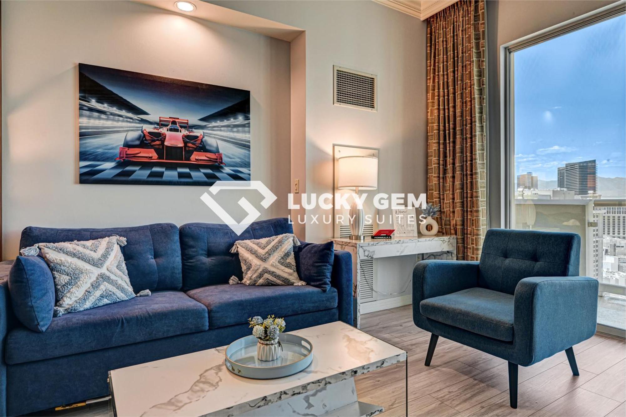 Lucky Gem Penthouse & Luxury Suites At Signature Resort, Balcony Strip View 3505 Las Vegas Eksteriør bilde
