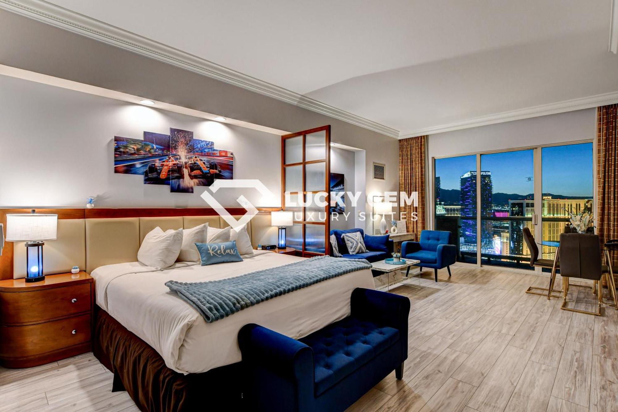 Lucky Gem Penthouse & Luxury Suites At Signature Resort, Balcony Strip View 3505 Las Vegas Eksteriør bilde