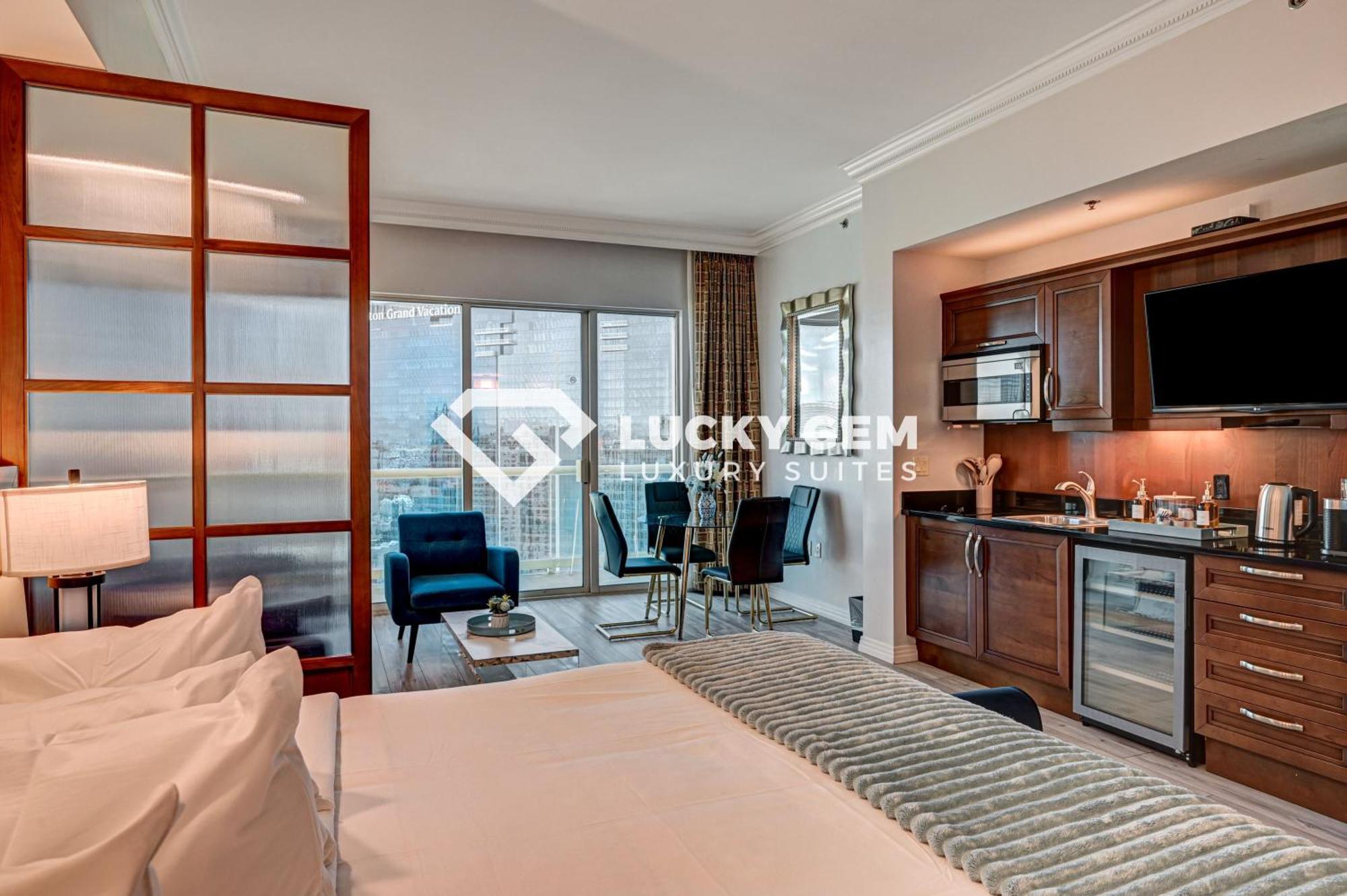 Lucky Gem Penthouse & Luxury Suites At Signature Resort, Balcony Strip View 3505 Las Vegas Eksteriør bilde