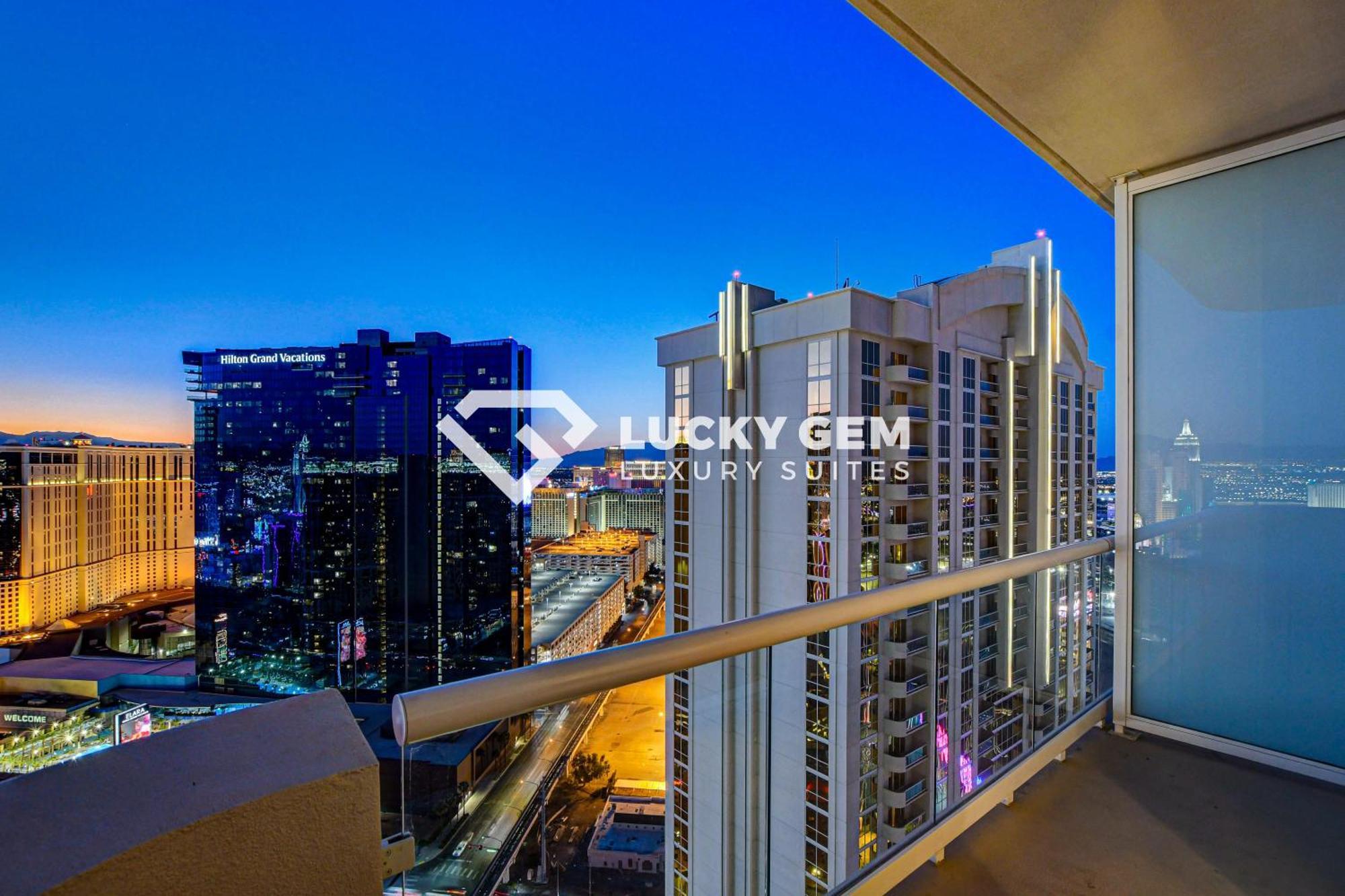 Lucky Gem Penthouse & Luxury Suites At Signature Resort, Balcony Strip View 3505 Las Vegas Eksteriør bilde