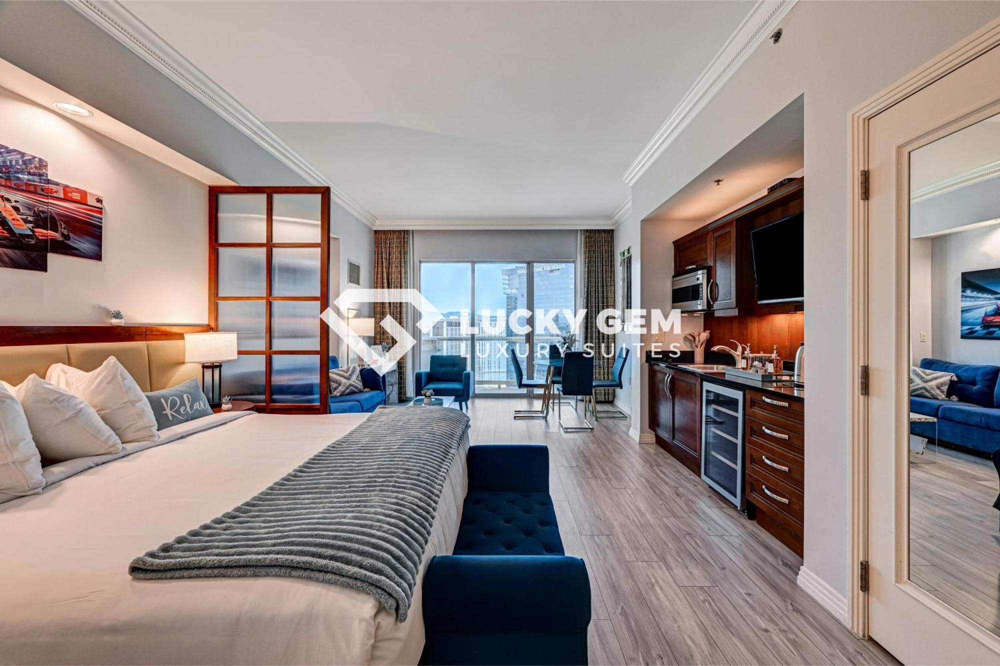 Lucky Gem Penthouse & Luxury Suites At Signature Resort, Balcony Strip View 3505 Las Vegas Eksteriør bilde