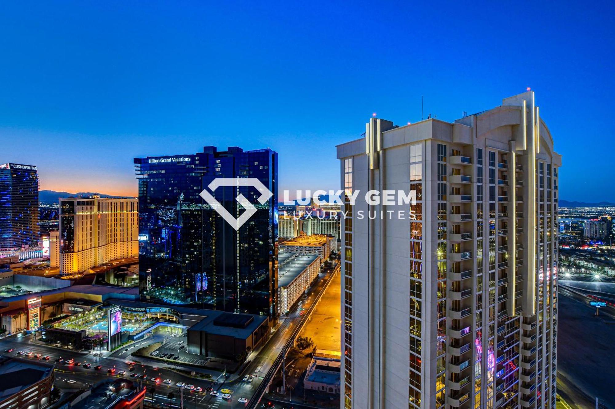 Lucky Gem Penthouse & Luxury Suites At Signature Resort, Balcony Strip View 3505 Las Vegas Eksteriør bilde